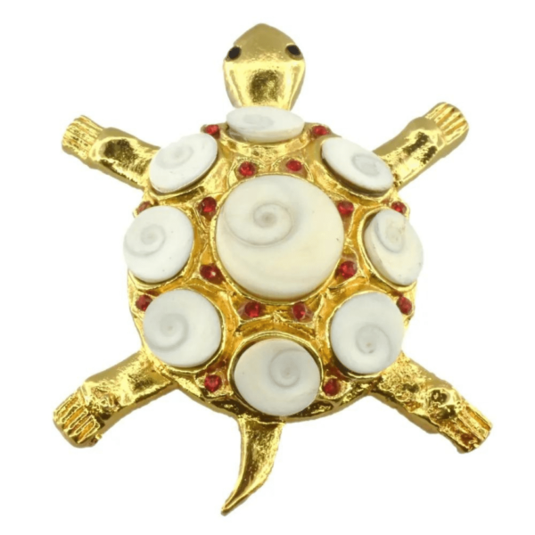 Pure Brass Turtle Gomti chakra yantra tortoise