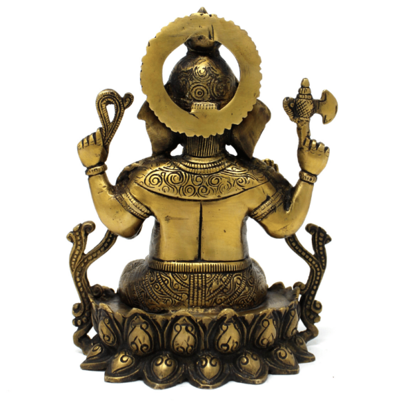 Pure Brass Ganesha Big Statue Fine Ganpati