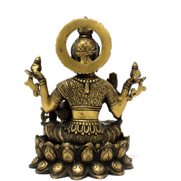 Pure Brass Maa Lakshmi statue fine idol