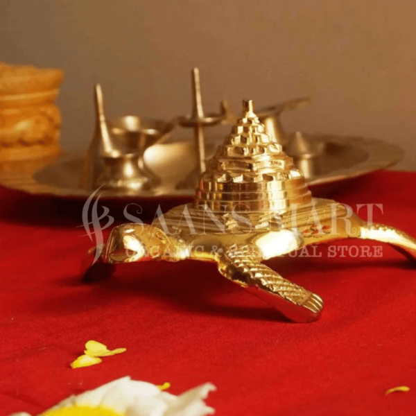 Pure Brass Turtle Shri yantra tortoise