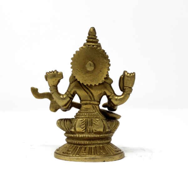 Pure Brass Maa Saraswati statue fine idol