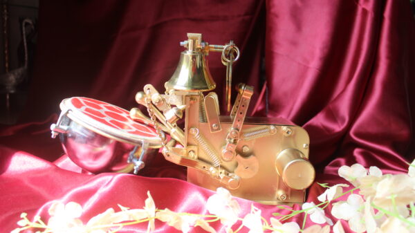 brass aarti electric music machine