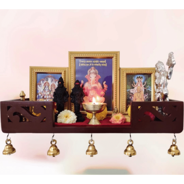 pooja stand wooden office mandir small ooparwala